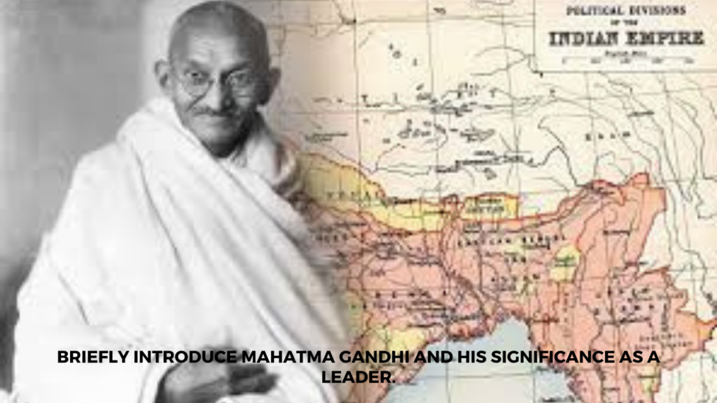 Mahatma Gandhi history